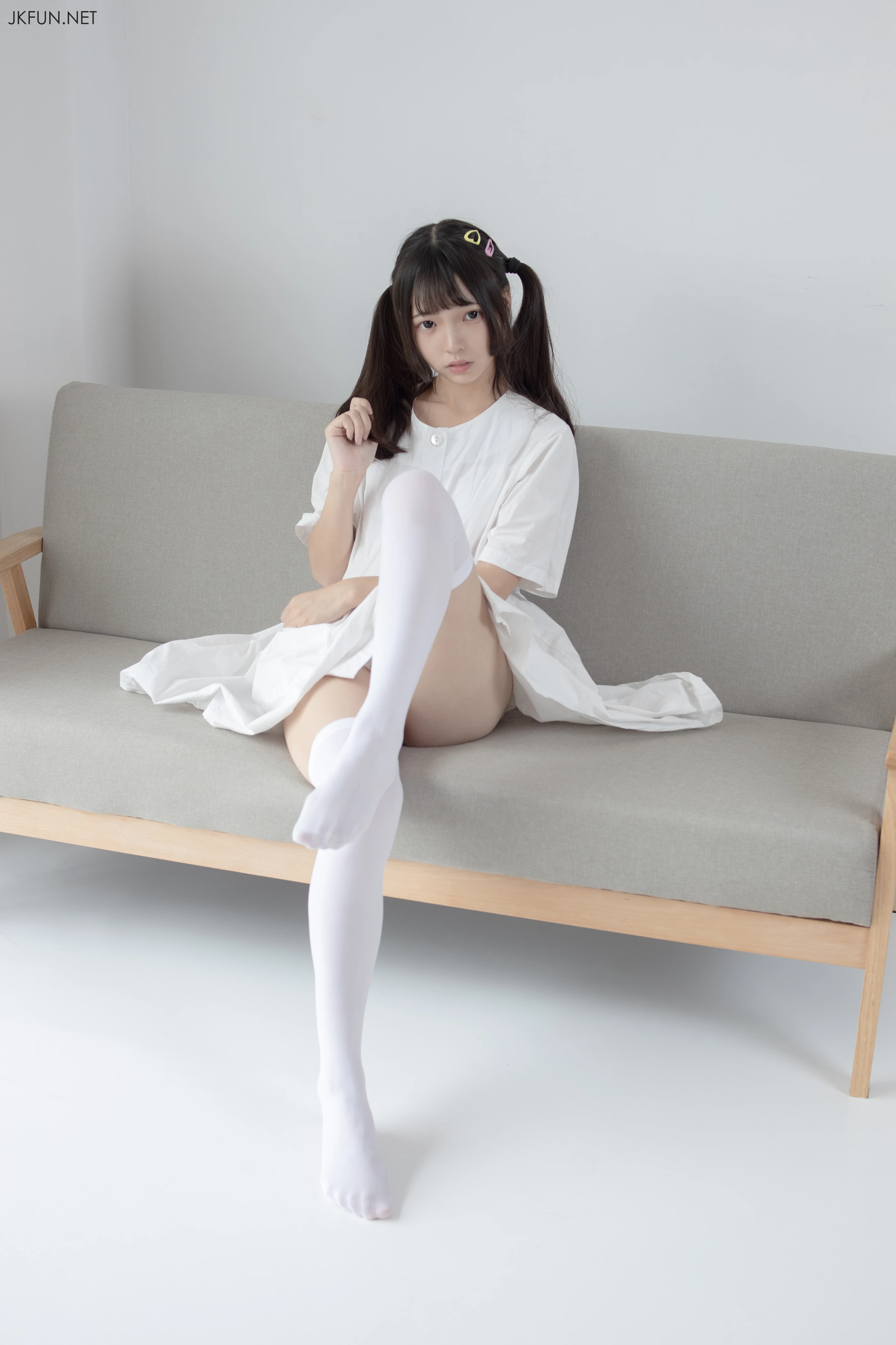 森萝财团 [JKFUN-014] 默陌 白衣飘飘的年代 [91P 1V]插图7